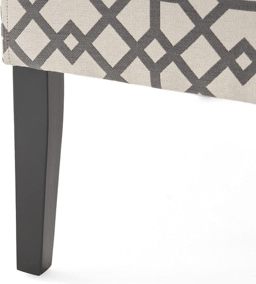Grey Geometric Accent Chair Christopher Knight Home Living Room