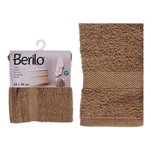 Badehandtuch Polyester-Baumwolle – Kamel