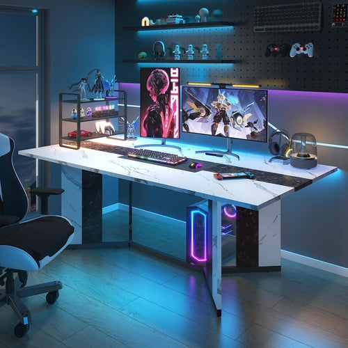 Esstisch Marmor-Optik 180 cm – Modern für 6 Personen