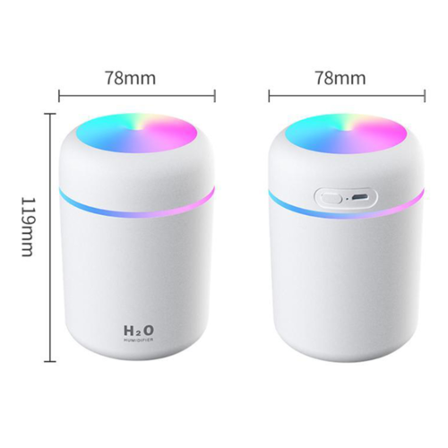 Portabler Luftbefeuchter & Aroma-Diffuser – USB für Auto & Zuhause