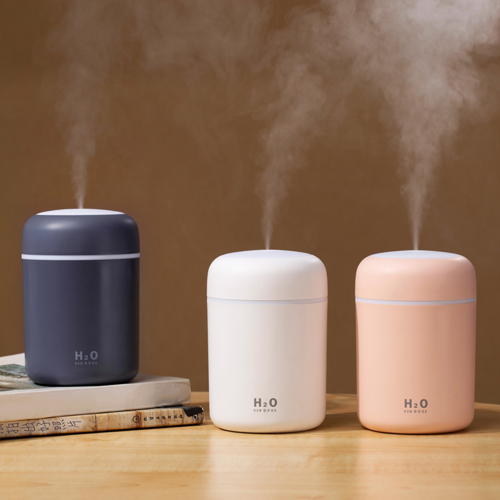 Portabler Luftbefeuchter & Aroma-Diffuser – USB für Auto & Zuhause