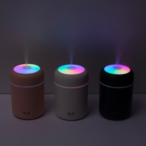 Portabler Luftbefeuchter & Aroma-Diffuser – USB für Auto & Zuhause