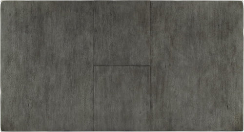 Ausziehbarer Esstisch Dunkelgrau – Farmhouse Design