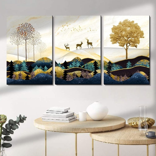 Modernes MDF Wandbild – Kunstdruck gerahmt für Wohndeko